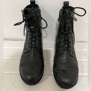 Blondo Skylar Waterproof Combat Boots